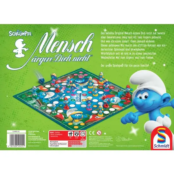Schmidt Spiele Mensch ärgere Dich nicht® – Die Schlümpfe Wochenangebot