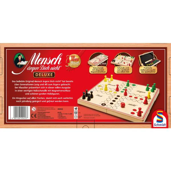 Schmidt Spiele Mensch ärgere dich nicht® – Deluxe Begrenzte Freigabe