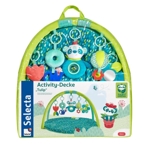 Schmidt Spiele TULIP'S GARDEN by SELECTA® Soft Toy: Activity-Decke Tulip, 83 cm 50% Rabatt für begrenzte Zeit