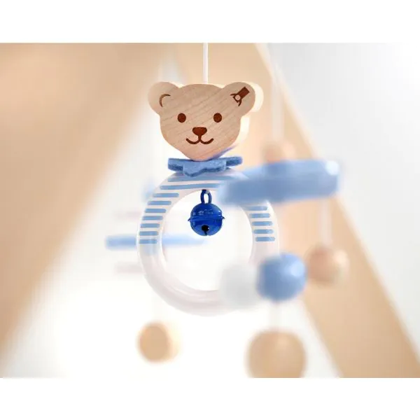 Schmidt Spiele Steiff: Spieltrapez blau aus Massivholz, 59 cm Hotsell