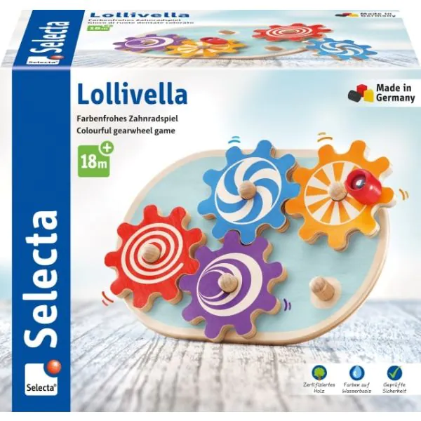 Schmidt Spiele Lollivella, Zahnradspiel, 17,5 cm Meist gekauft