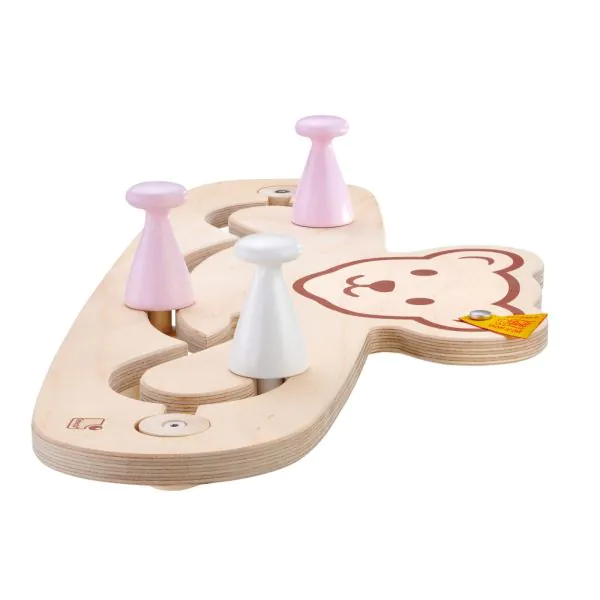 Schmidt Spiele Steiff: Garderobe mit 5 Haken, 44 x 19 cm Kostenloser Versand
