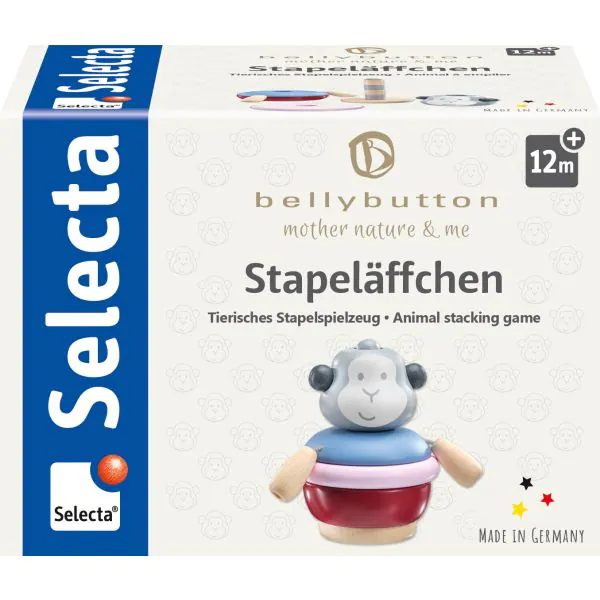 Schmidt Spiele bellybutton: Stapeläffchen, 9 cm Online Shopping