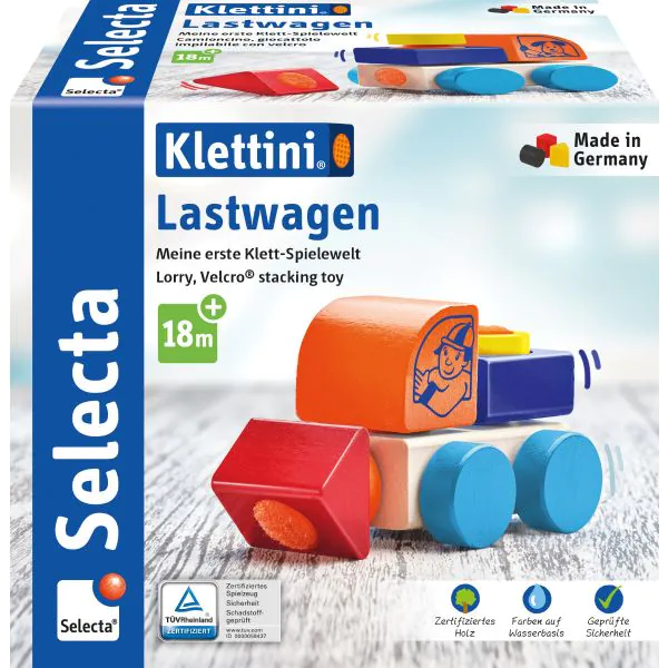 Schmidt Spiele Klettini® Lastwagen, Klett-Stapelspielzeug Cyber Monday