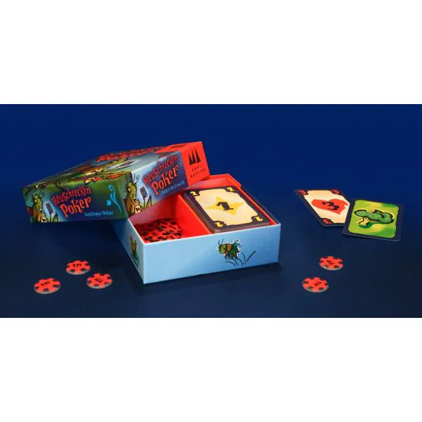 Schmidt Spiele Drei Magier®: Heuschrecken Poker, Kartenspiel Zeitlich begrenztes Angebot