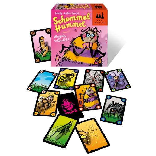Schmidt Spiele Drei Magier®: Schummel Hummel, Kartenspiel Räumungsverkauf