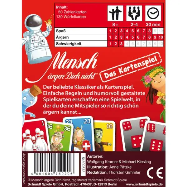 Schmidt Spiele Mensch ärgere Dich nicht® - Das Kartenspiel VIP-Rabatte