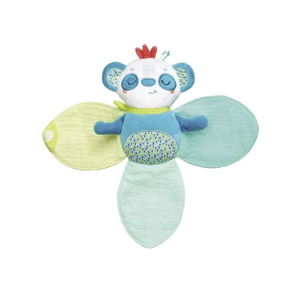 Schmidt Spiele TULIP'S GARDEN by SELECTA Soft Toy: Schmusestuch, Schlaf gut, Tulip, 20 cm Sonderangebot