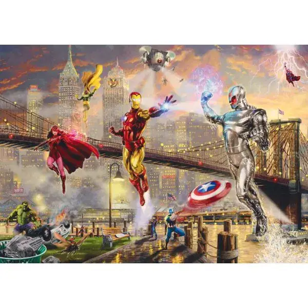Schmidt Spiele Thomas Kinkade Studios: MARVEL - Iron Man, 1.000 Teile Puzzle Flash Sale