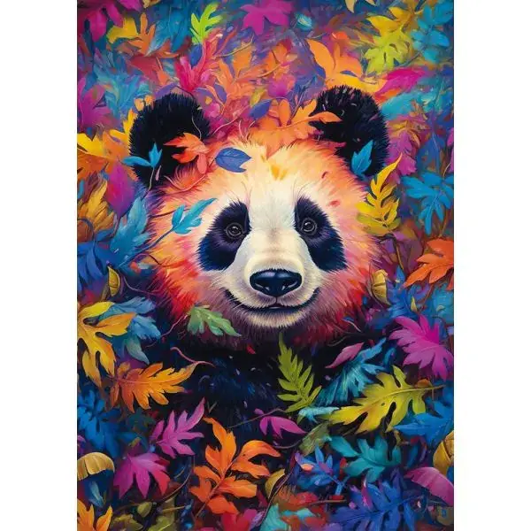 Schmidt Spiele Pandabär im Regenbogenwald, 1.000 Teile Puzzle Heißer Verkauf