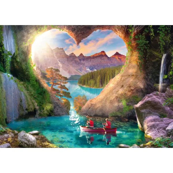 Schmidt Spiele Ausblick mit Herz, 1.000 Teile Puzzle Zeitlich begrenztes Angebot