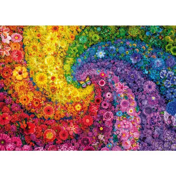 Schmidt Spiele Kunterbunter Blütenwirbel, 2.000 Teile Puzzle Blitzangebot