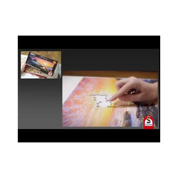 Schmidt Spiele Thomas Kinkade Studios: Painter of Light - Der Weihnachtsmann und seine Wichtel - Limited Edition, 1.000 Teile Puzzle Speichern exportieren