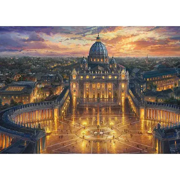 Schmidt Spiele Thomas Kinkade Studios: Painter of Light - Vatikan, 1.000 Teile Puzzle 2025
