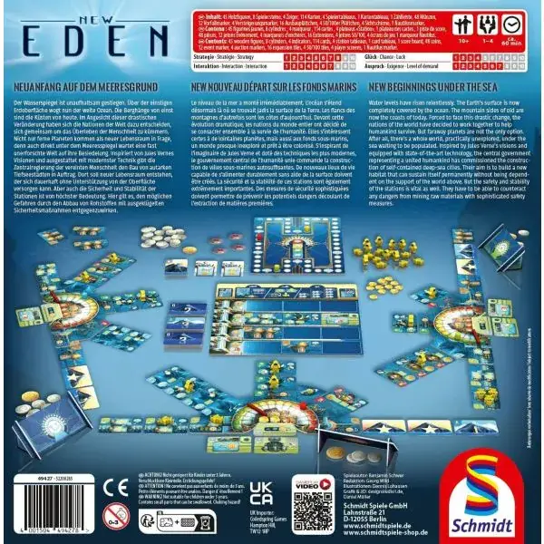 Schmidt Spiele New Eden , Familienspiel Günstiger Verkauf