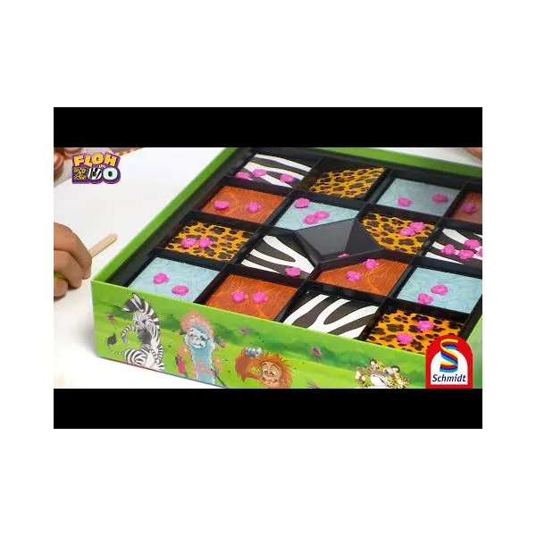 Schmidt Spiele Floh im Zoo, Kinderspiel Kostenloser Versand