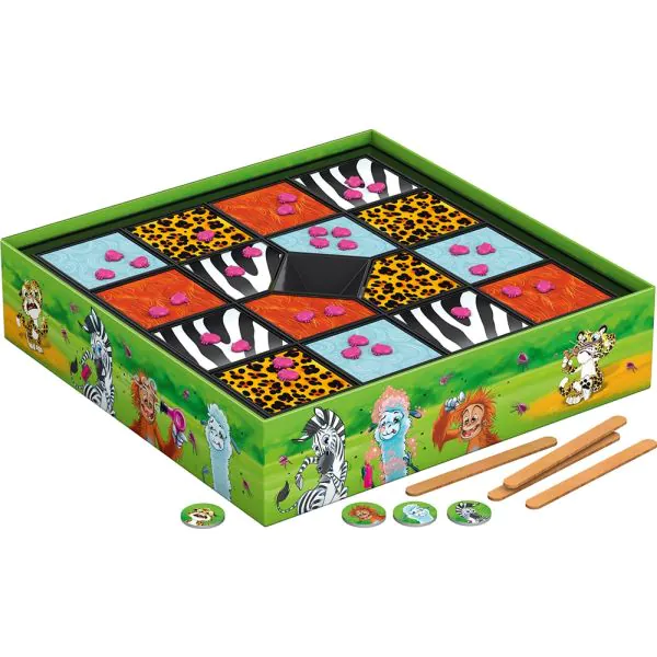 Schmidt Spiele Floh im Zoo, Kinderspiel Kostenloser Versand