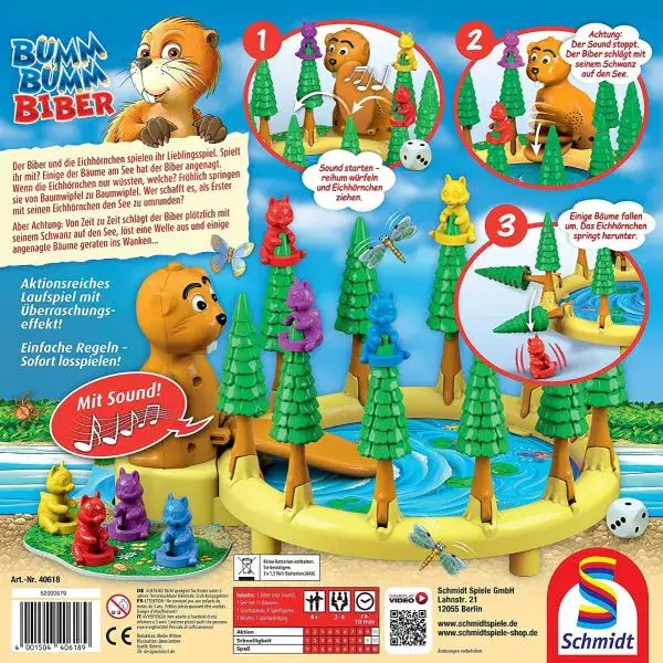 Schmidt Spiele Bumm Bumm Biber Saisonschlussverkauf