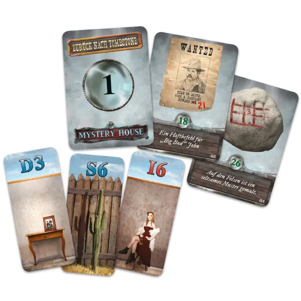 Schmidt Spiele Mystery House, Zurück nach Tombstone, 1. Erweiterung Vatertagsangebot