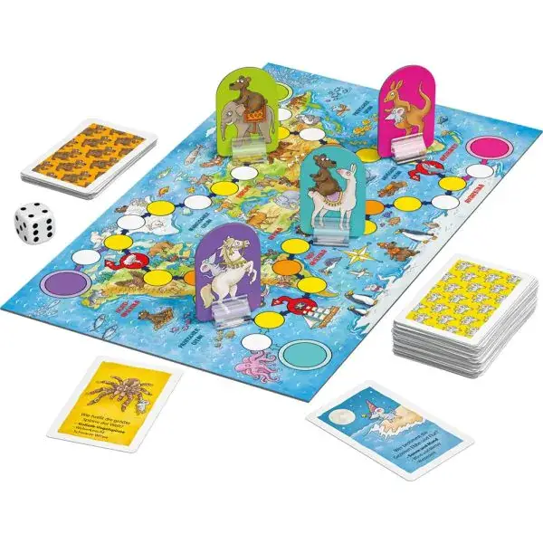 Schmidt Spiele Mauseschlau & Bärenstark: Unsere Erde, Reisespiel in der Metalldose Kauf eins, bekomm eins gratis