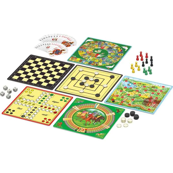 Schmidt Spiele 150er Spielesammlung, 150 Spielemöglichkeiten, grün Wochenangebot