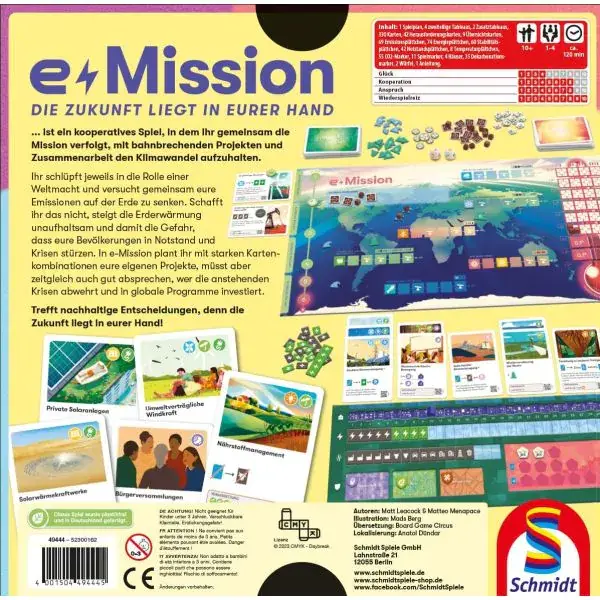 Schmidt Spiele E-Mission, Familienspiel Letzte 3 Tage