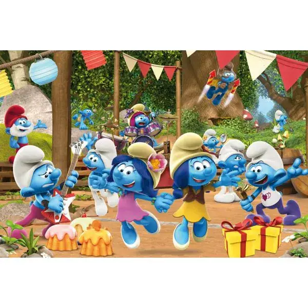 Schmidt Spiele Die Schlümpfe: Verschlumpfte Party, 100 Teile Kinderpuzzle mit Add-on Bis zu 65% Rabatt