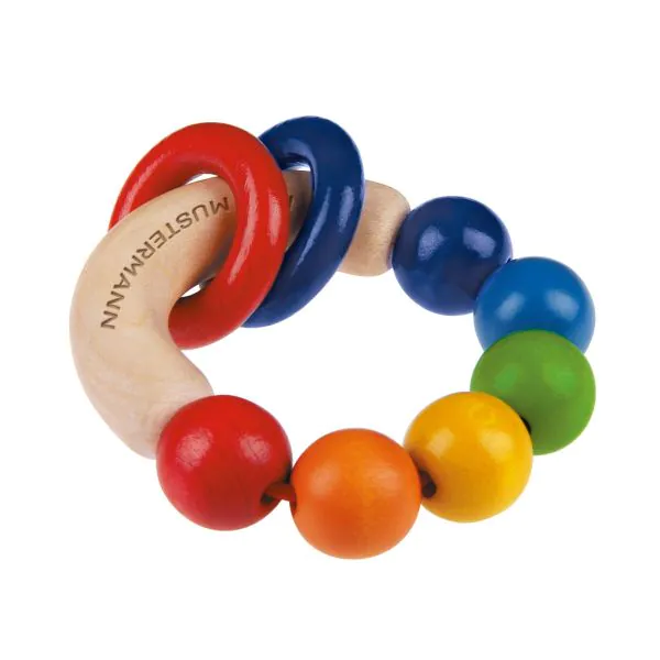 Schmidt Spiele Rondello, Greifling aus Holz, 7,5 cm Im Verkauf