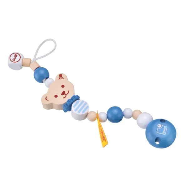 Schmidt Spiele Steiff: Schnullerkette blau, 21 cm Outlet