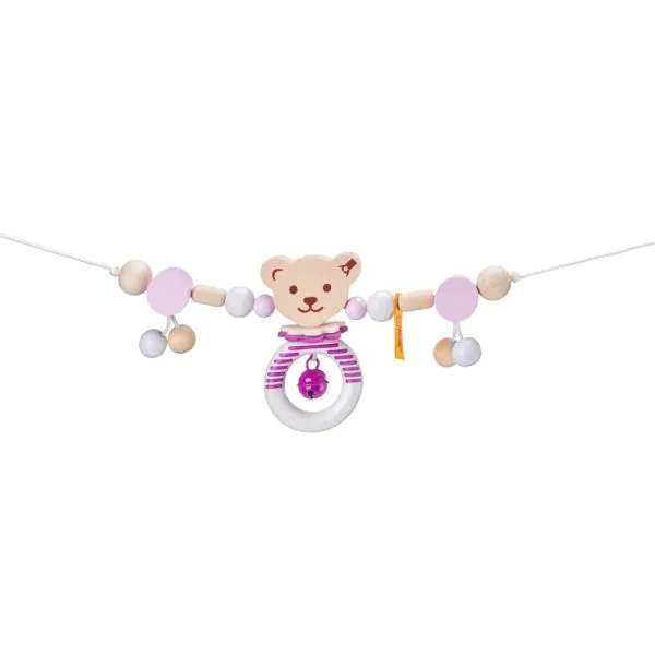 Schmidt Spiele Steiff: Wagenkette rosa, 63 cm Auslauf