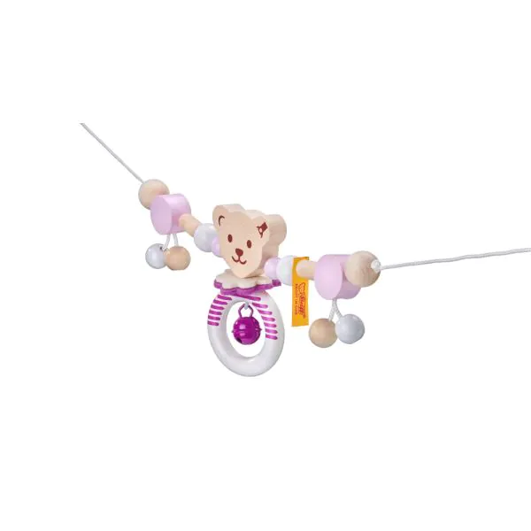 Schmidt Spiele Steiff: Wagenkette rosa, 63 cm Auslauf
