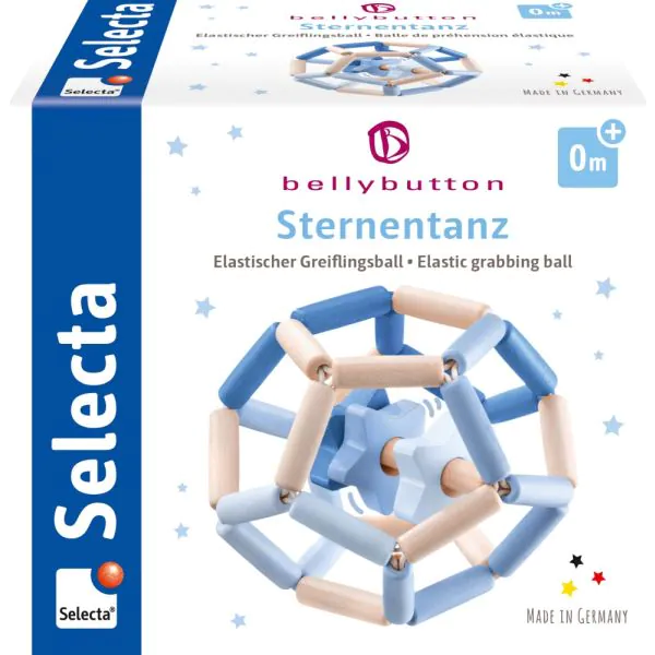 Schmidt Spiele bellybutton: Sternentanz blau, Greiflingsball, 11,5 cm Angebote