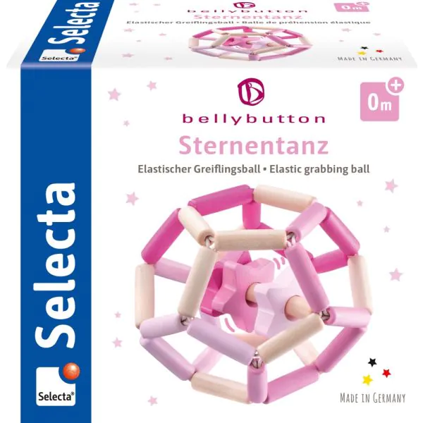 Schmidt Spiele bellybutton: Sternentanz rosa, Greiflingsball, 11,5 cm Hotsell