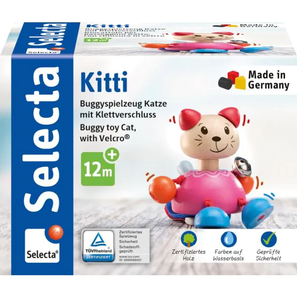 Schmidt Spiele Kitti Buggyspielzeug mit Klettverschluss Begrenztes Angebot