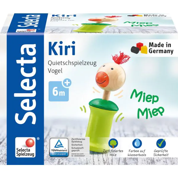 Schmidt Spiele Kiri Vogel - Greifling mit Quietsche Exklusivangebot