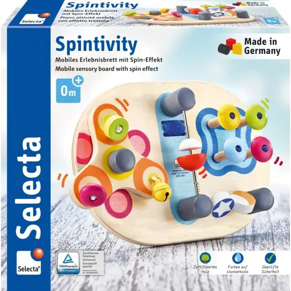 Schmidt Spiele Spintivity, Motorikbrett Weihnachtsangebot