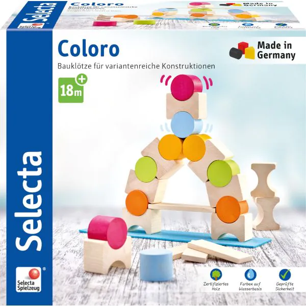 Schmidt Spiele Coloro, Bauklötze Muttertagsangebot