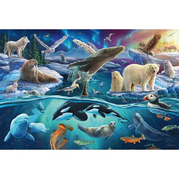 Schmidt Spiele Tiere in der Arktis, 150 Teile Kinderpuzzle Saisonale Angebote