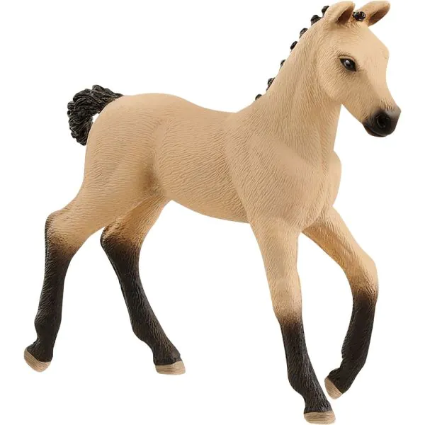 Schmidt Spiele Schleich ®: Horse Club - Hannoveraner Fohlen, Falbe, 100 Teile Kinderpuzzle mit Add-on (eine Original Figur) Letzte 3 Tage