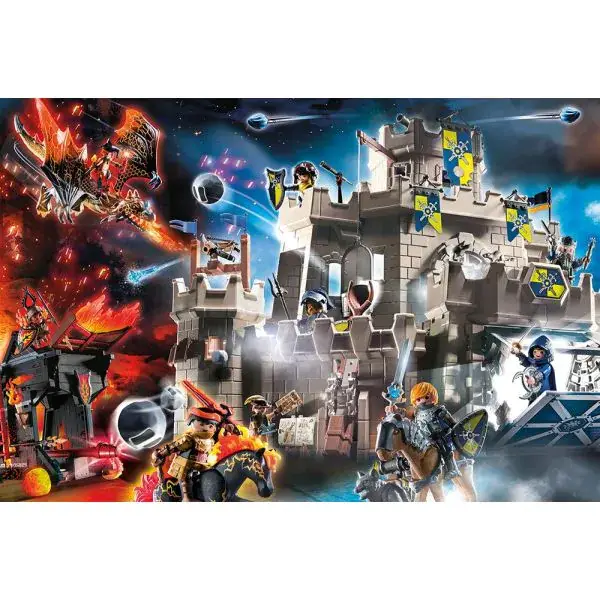 Schmidt Spiele Playmobil®: Novelmore - Die Burg von Novelmore, 150 Teile Kinderpuzzle Letzter Tag