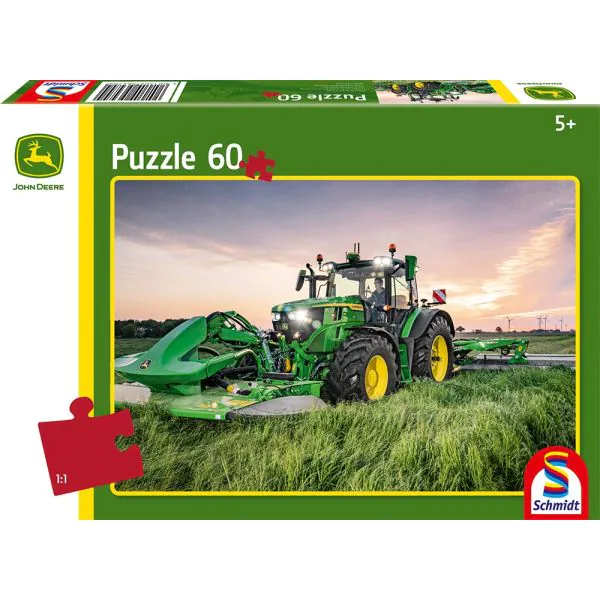 Schmidt Spiele John Deere: Traktor 6R 185, 60 Teile Kinderpuzzle Bis zu 65% Rabatt