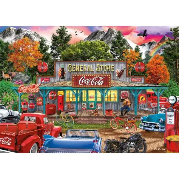 Schmidt Spiele Coca Cola: Store, 1.000 Teile Puzzle Discount Store für neue Produkte