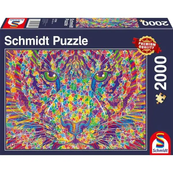 Schmidt Spiele Wild at heart – Tiger, 2.000 Teile Puzzle