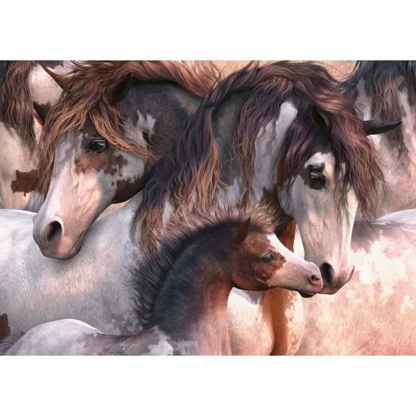 Schmidt Spiele Pinto-Herde, 1.000 Teile Puzzle, 1.000 Teile Puzzle Speichern exportieren