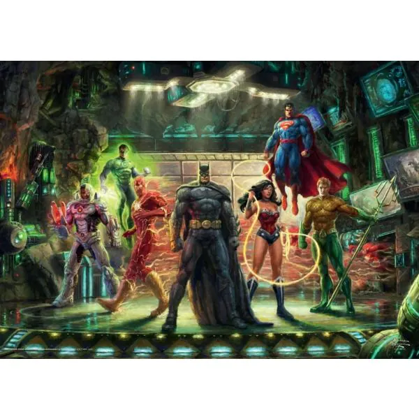 Schmidt Spiele Thomas Kinkade Studios: The Justice League, 1.000 Teile Puzzle 2025