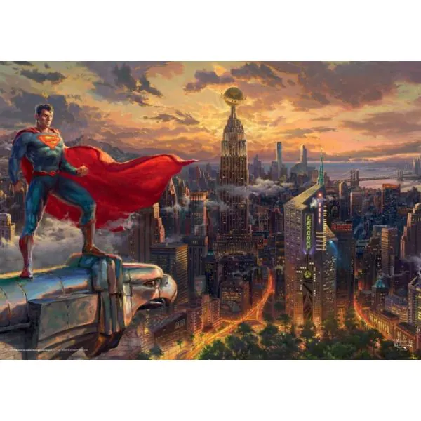 Schmidt Spiele Thomas Kinkade Studios: Superman - Protector of Metropolis, 1.000 Teile Puzzle Online