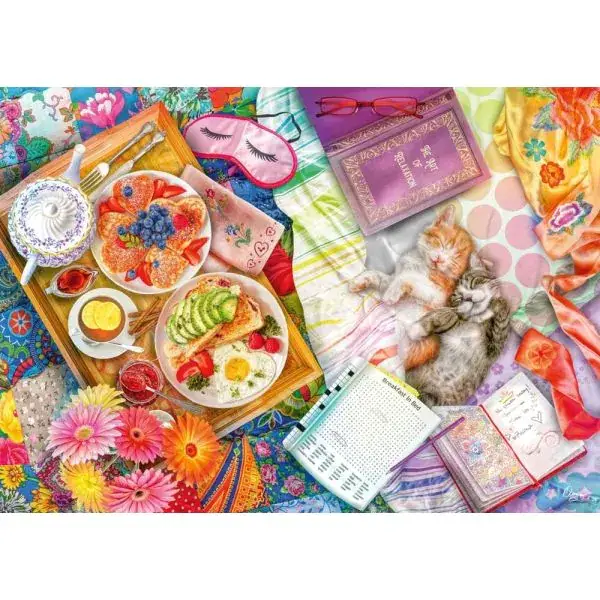 Schmidt Spiele Aimee Stewart: Aufgetischt: Sonntagsfrühstück, 1.000 Teile Puzzle Hotsell