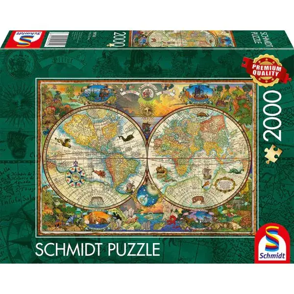 Schmidt Spiele Gestalten der Erde, 2.000 Teile Puzzle