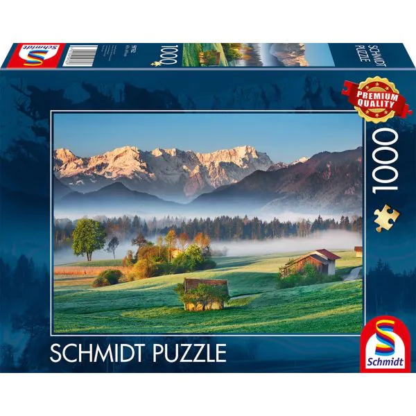 Schmidt Spiele Garmisch-Partenkirchen – Murnauer Moos, 1.000 Teile Puzzle