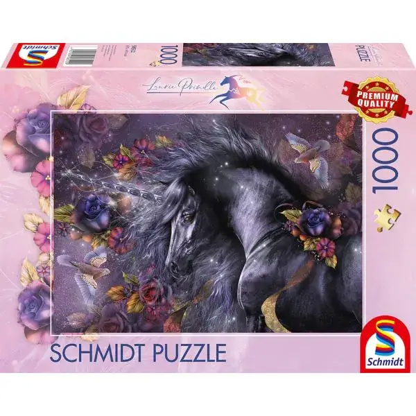 Schmidt Spiele Laurie Prindle: Blaue Rose, 1.000 Teile Puzzle Osterangebot